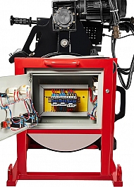 Электрощит гидравлических стыковых сварочных аппаратов для пнд труб Gas Fusion Red-500 (220 V) Электрощит гидравлических стыковых сварочных аппаратов для пнд труб Gas Fusion Red-500 (220 V)