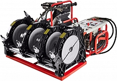 Гидравлический стыковой сварочный аппарат для пэ труб Gas Fusion Red-355 Гидравлический стыковой сварочный аппарат для пэ труб Gas Fusion Red-355