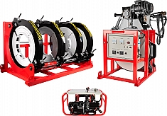 Гидравлический стыковой сварочный аппарат для пнд труб Gas Fusion Red-1600 Гидравлический стыковой сварочный аппарат для пнд труб Gas Fusion Red-1600