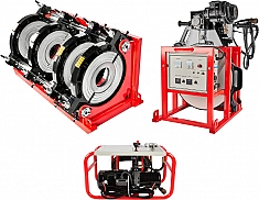 Гидравлический стыковой сварочный аппарат для пнд труб Gas Fusion Red-450 Гидравлический стыковой сварочный аппарат для пнд труб Gas Fusion Red-450