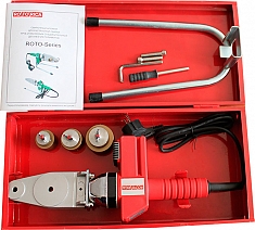 Комплектация паяльника для полипропиленовых труб Rotorica CT-32GF серия Medium Комплектация паяльника для полипропиленовых труб Rotorica CT-32GF серия Medium