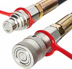 Муфты гидравлических шлангов гидравлического стыкового сварочного аппарата для пэ труб Gas Fusion Red-800 Муфты гидравлических шлангов гидравлического стыкового сварочного аппарата для пэ труб Gas Fusion Red-800